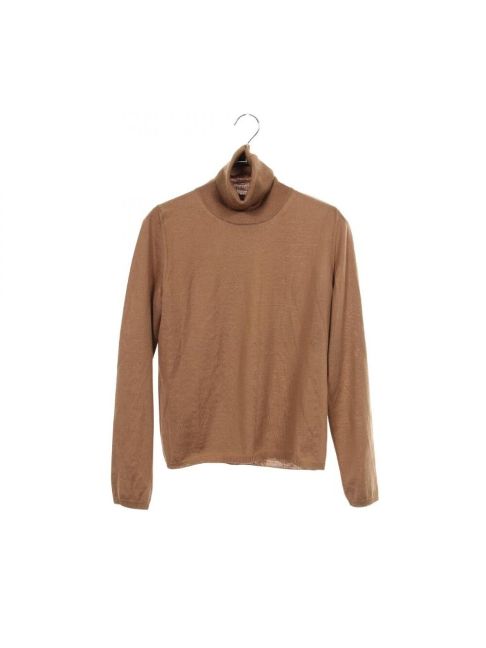 Max Mara Studio Knit Turtleneck Long Sleeve Wool Sweater